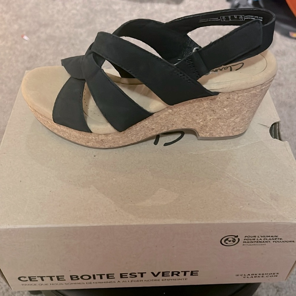 Clark’s Wedge Size 8 - Brand New